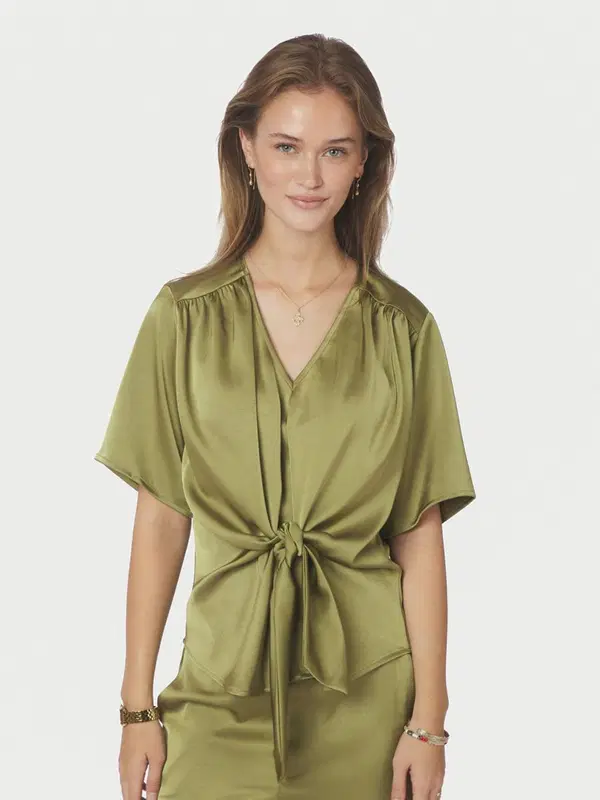 Neo Noir Blouse Casadia Groen 1