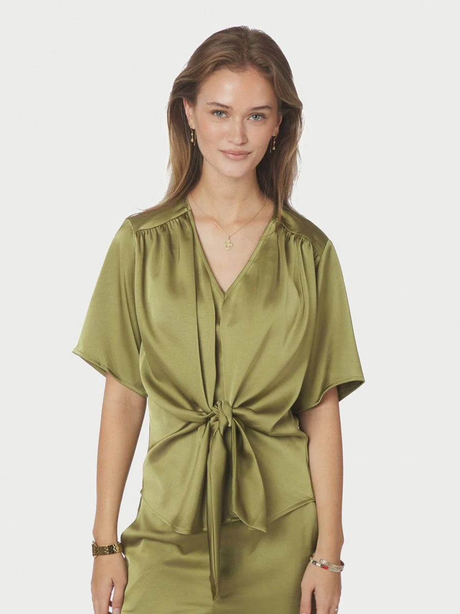 Neo Noir Blouse Casadia Groen 1