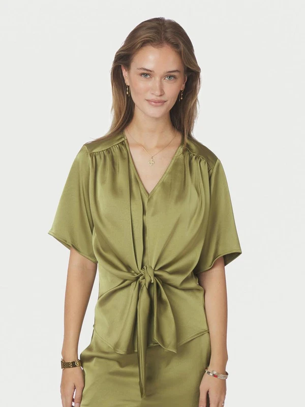 Neo Noir Blouse Casadia Groen 1