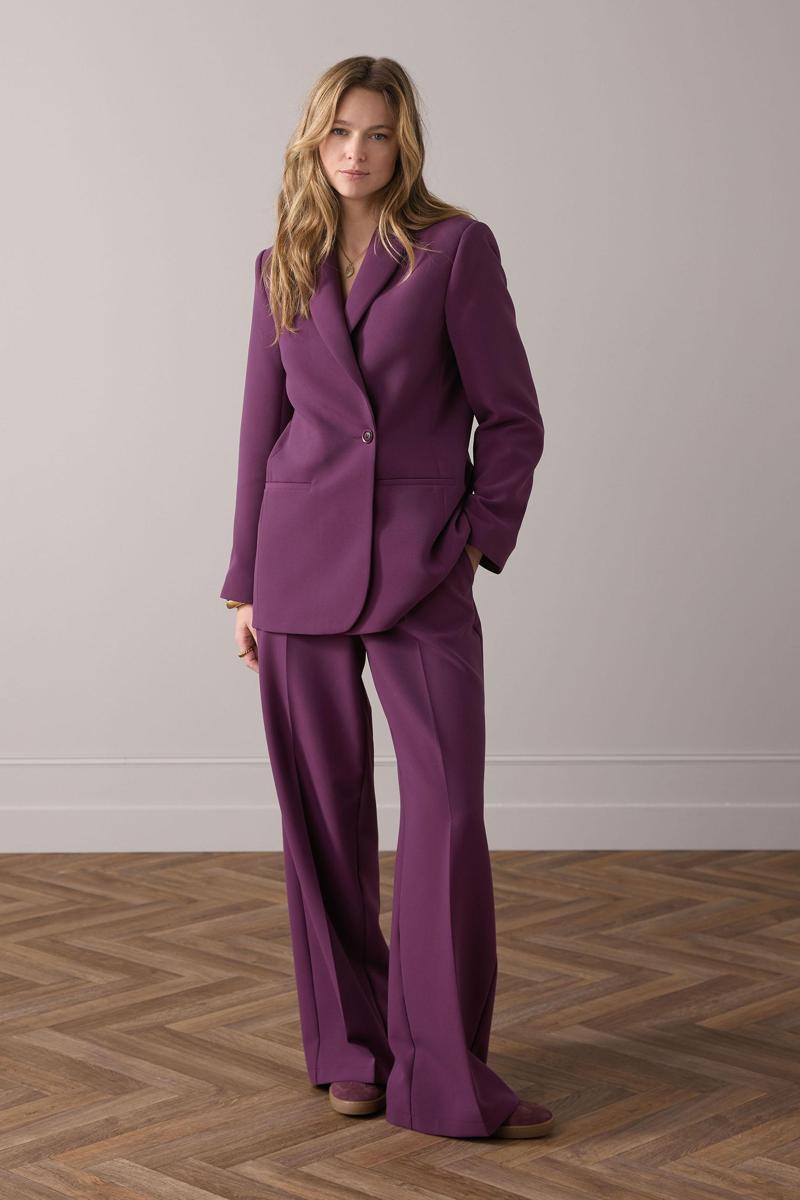 Summum Blazer 1s1264-11680 Paars 3