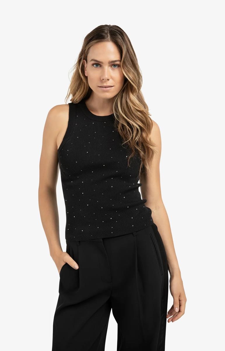 YAYA Trui 01-000541-511 Zwart 1