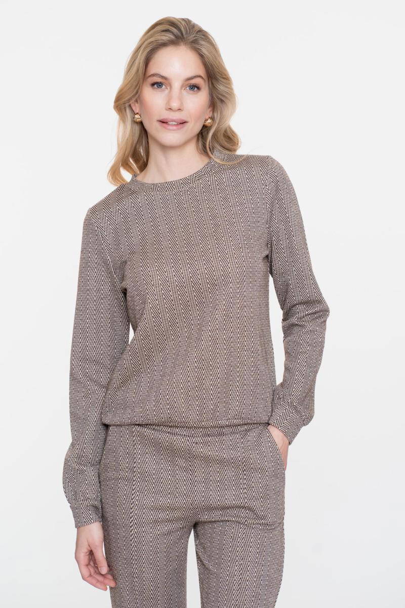 Geisha Blouse 52610-60 Bruin 1