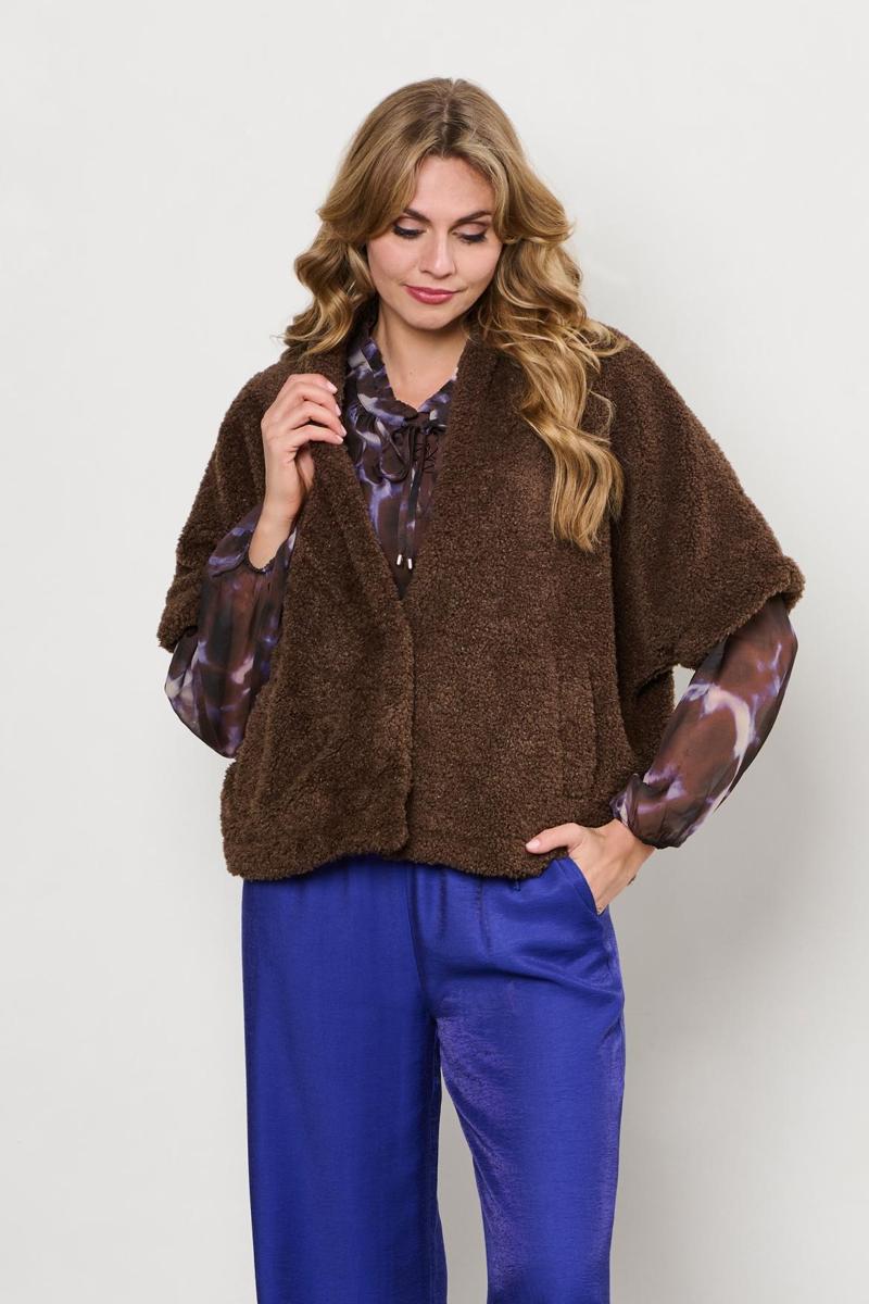 &Co Woman Vest GL113 Bruin 5