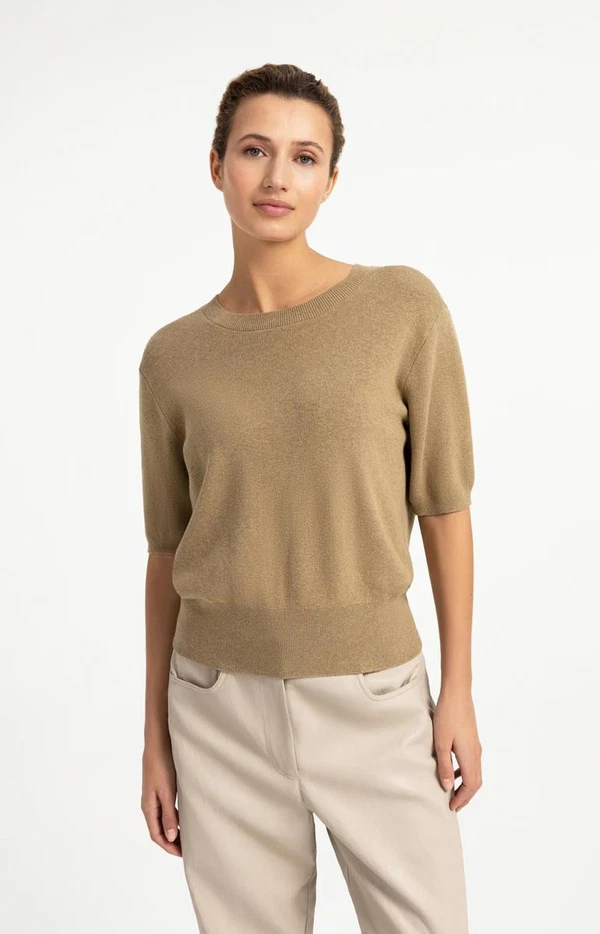YAYA Trui 01-000619-608 Groen 1