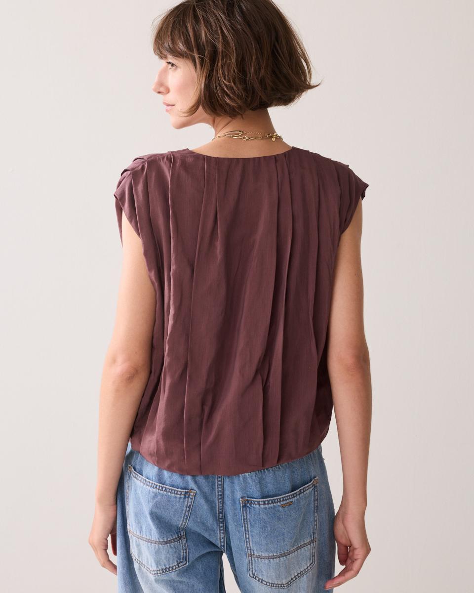 Summum Blouse 2s3483-12370 Paars 5