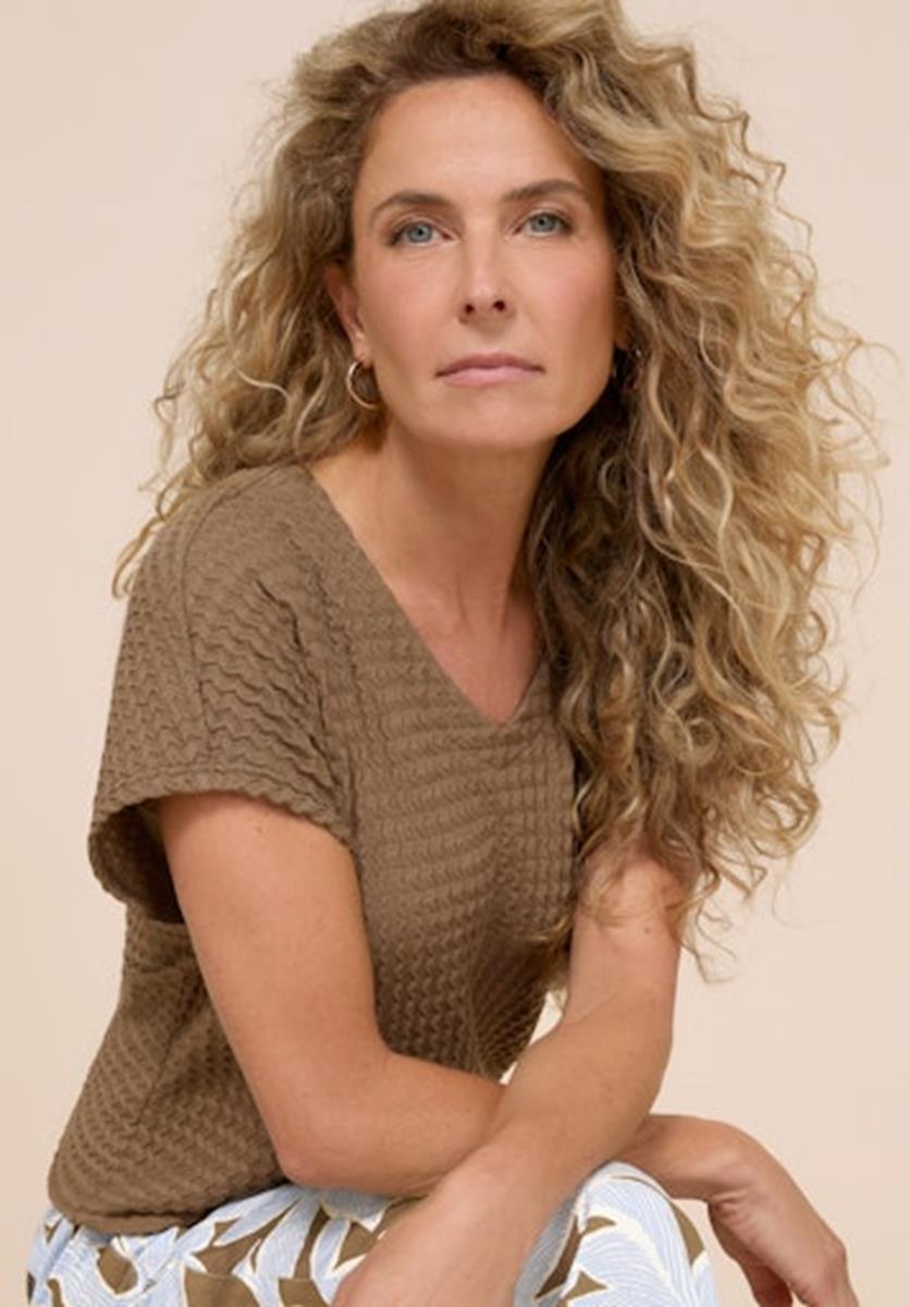 Bianca T-Shirt 76034 Bruin 1