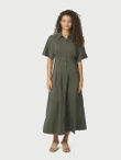 Neo Noir Jurk Baia Groen 1