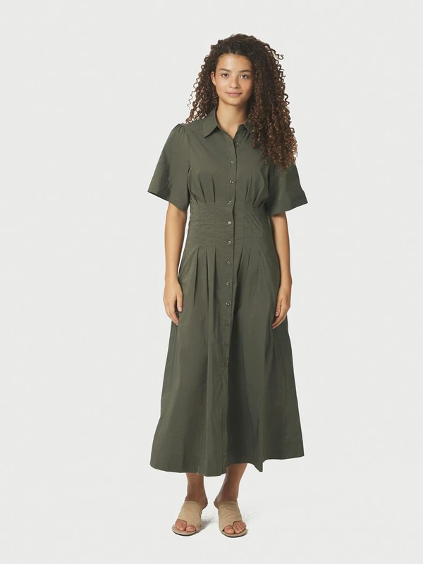 Neo Noir Jurk Baia Groen 1