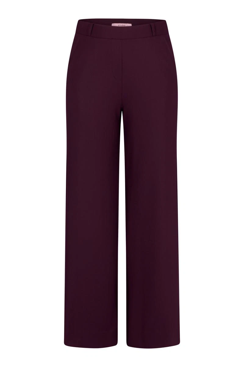 Studio Anneloes Pantalon Lexie bonded trou Paars 1