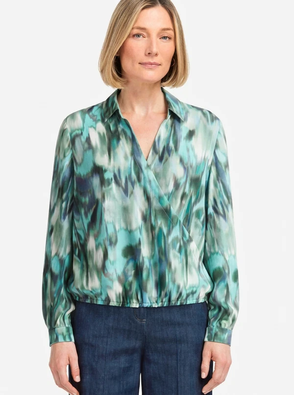 Bianca Blouse Wesna Blauw 1