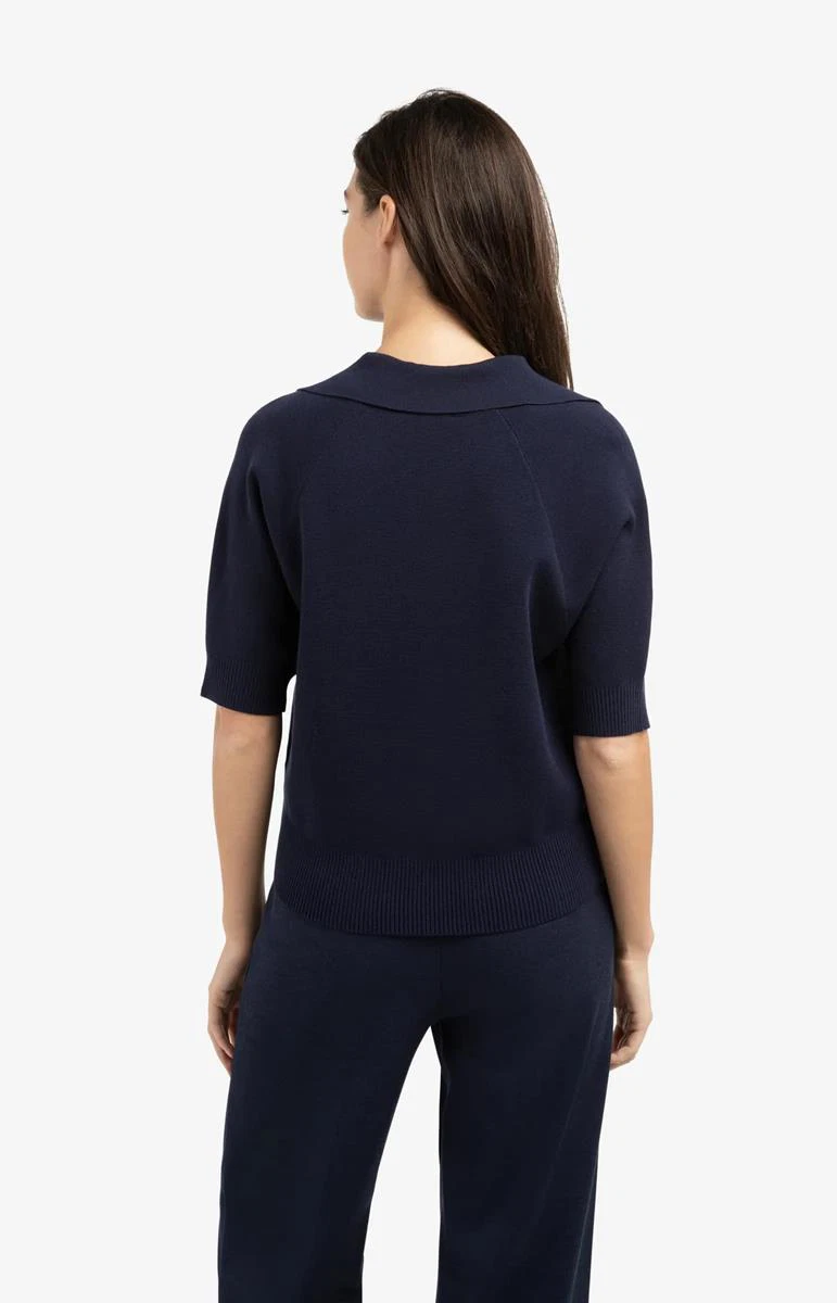 YAYA Trui 01-000569-603 Blauw 3
