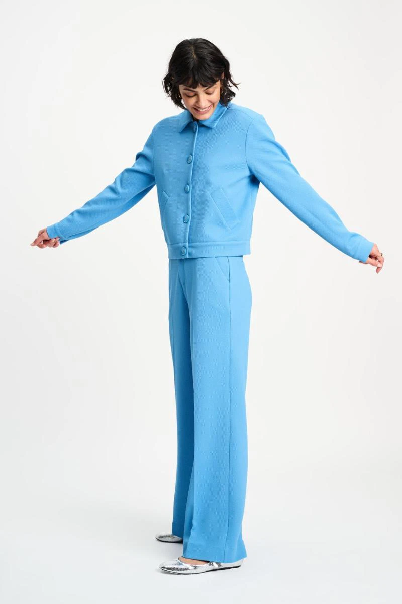 POM Amsterdam Pantalon SP9511 Blauw 4