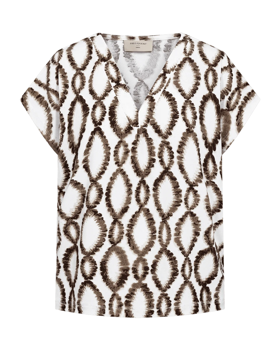 Freequent T-Shirt Floi Bruin 1