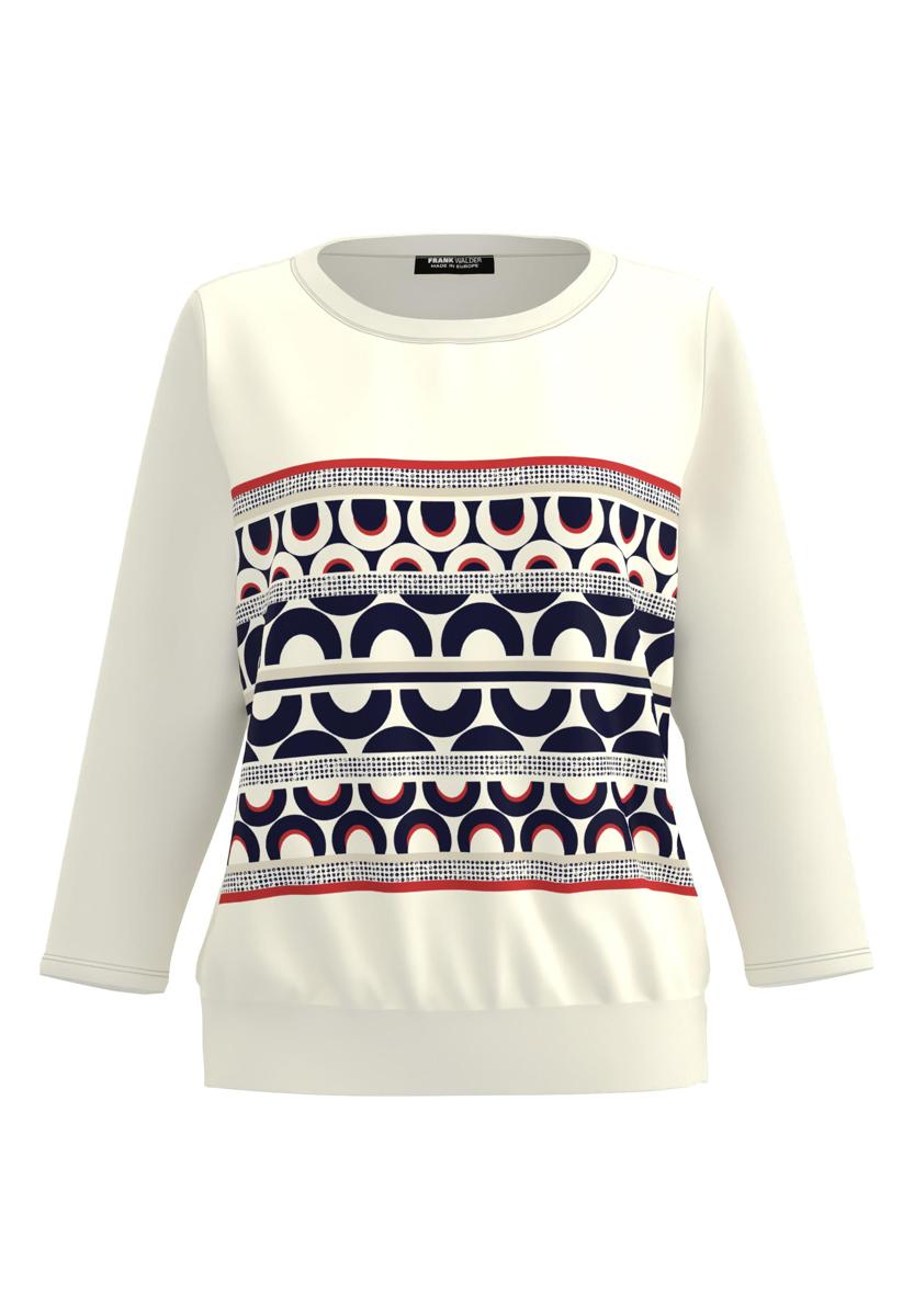 Frank Walder Blouse W52622420 Rood 1