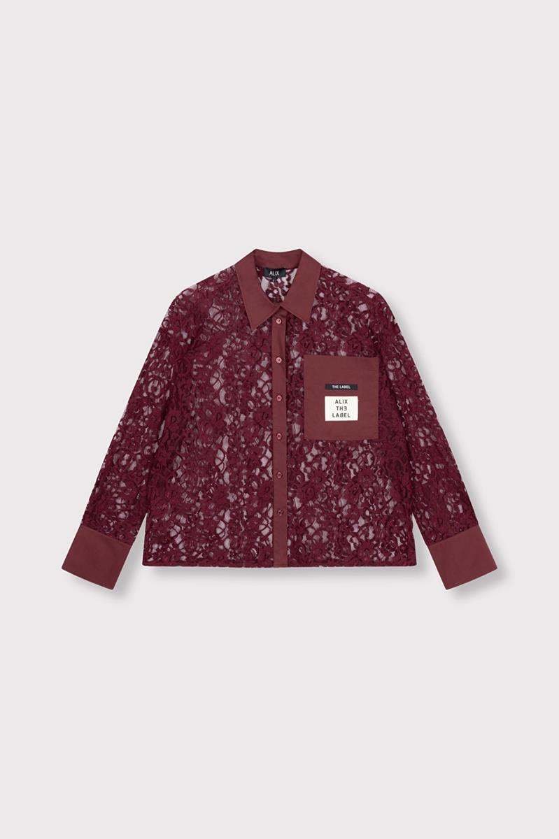 Alix The Label Blouse 2512928493 Rood 2