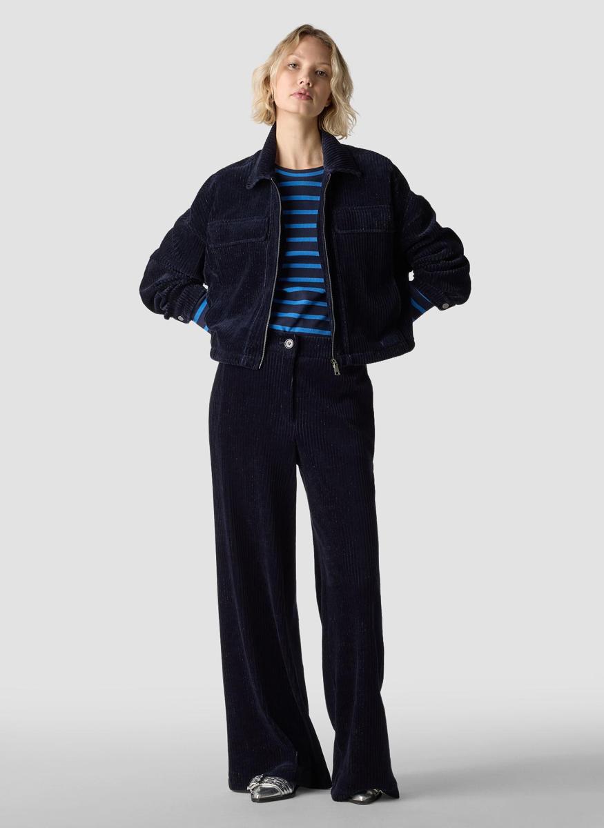 Le Comte T-Shirt 55-631304 Blauw 1