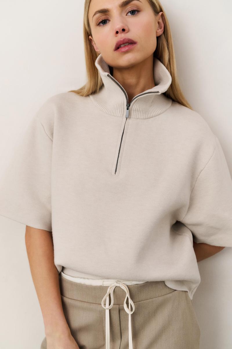 YAYA Trui 01-000490-509 Off-White 1