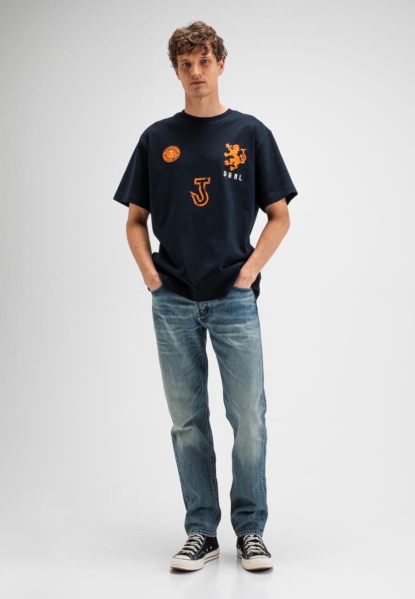 Butcher of Blue T-Shirt M2622015 Blauw 4