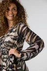 Label DOT Jurk 2623002 Taupe 5