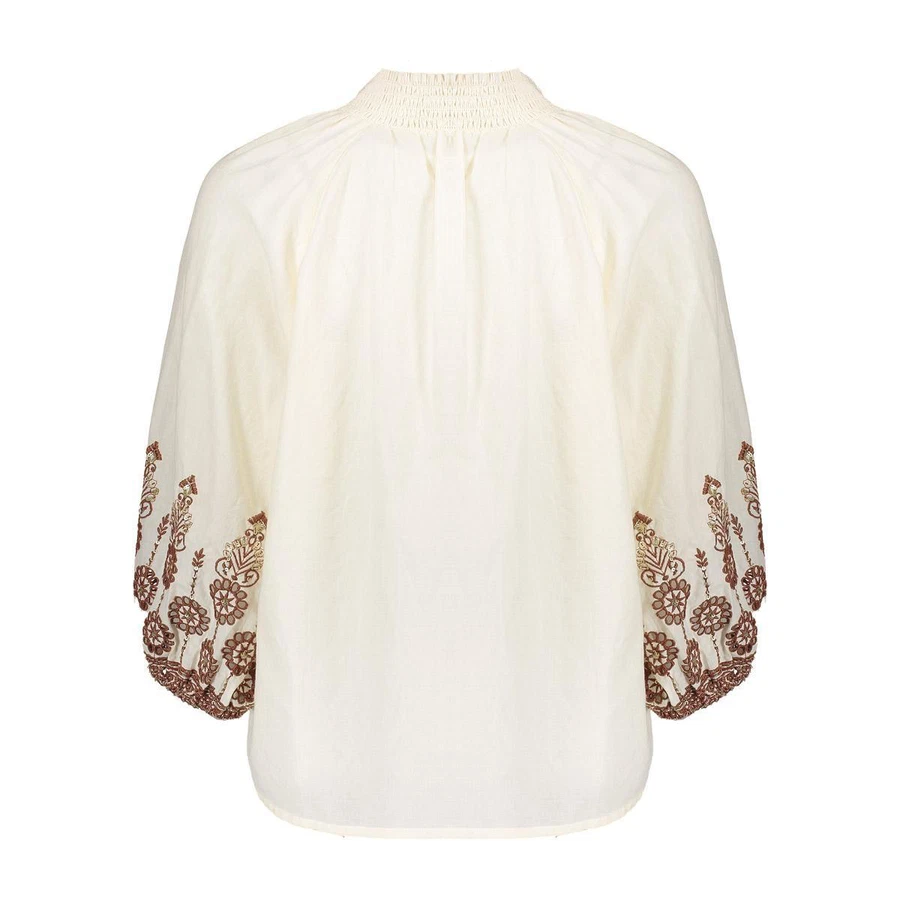 Geisha Blouse 63434-26 Off-White 3