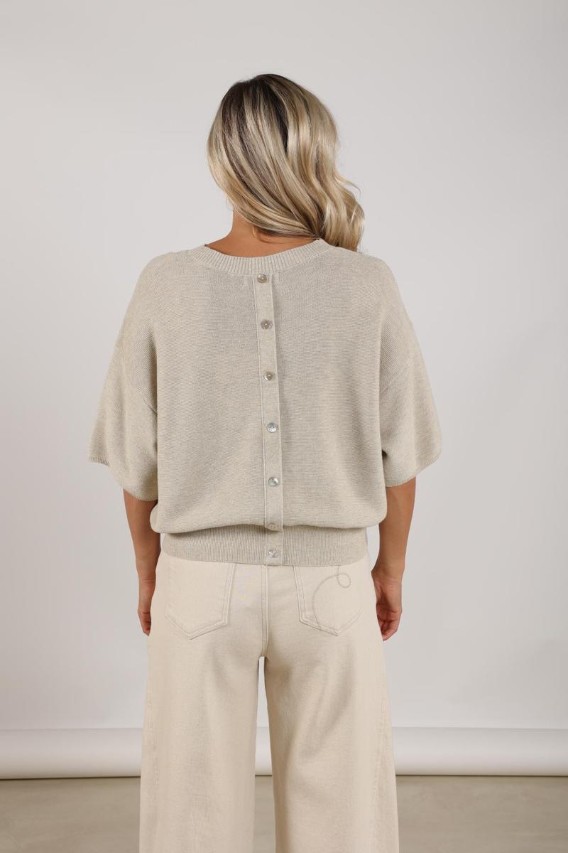 NUKUS Trui Winnie Beige 3