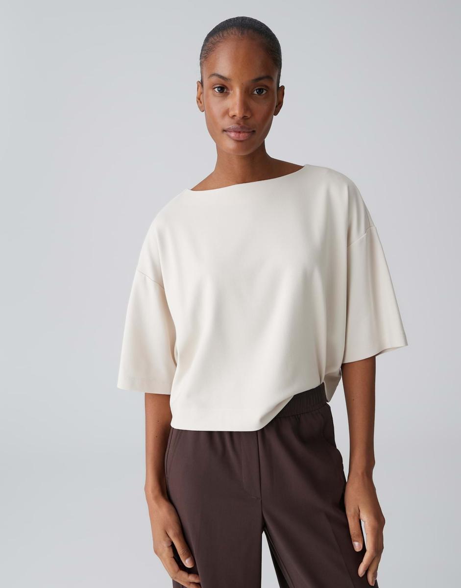OPUS T-Shirt Syros Beige 4