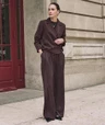 EsQualo Pantalon F26.10502 Bruin 2