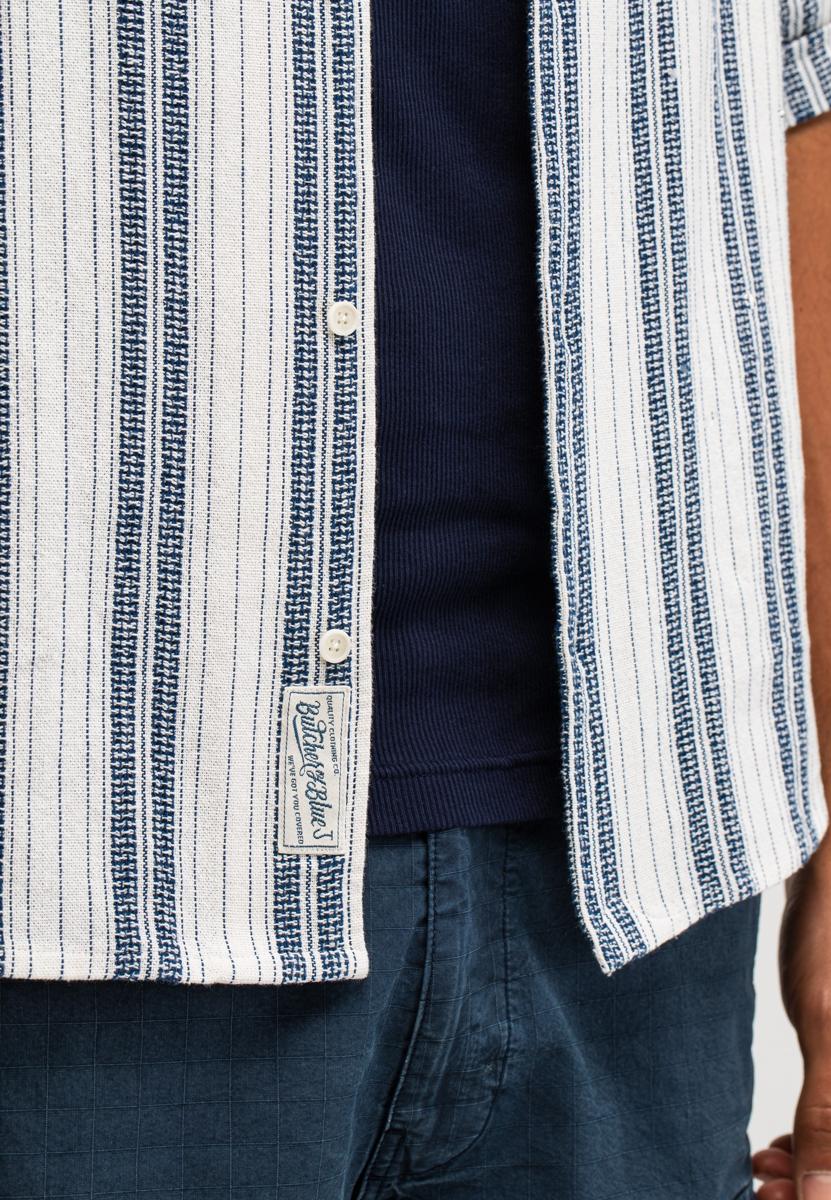 Butcher of Blue Overhemd M2614042 Blauw 6