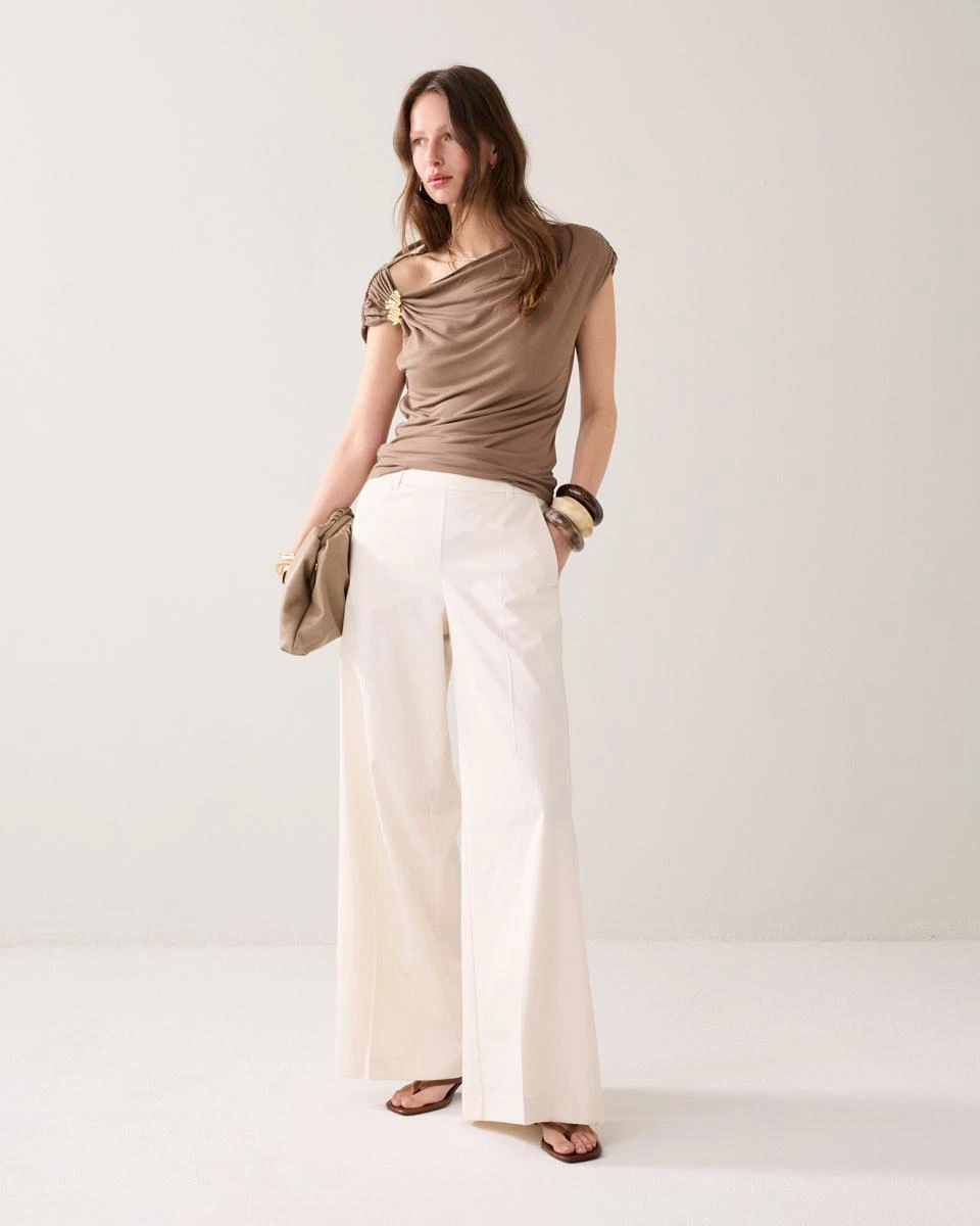 Summum Pantalon 4s2992-11816 Off-White 1