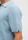 Butcher of Blue Polo Boucle Blauw 6