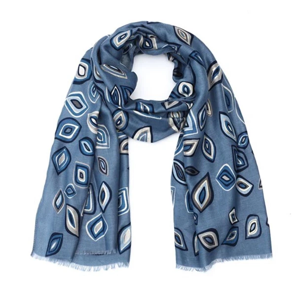 Sunset Sjaal SH70913 Blauw 1