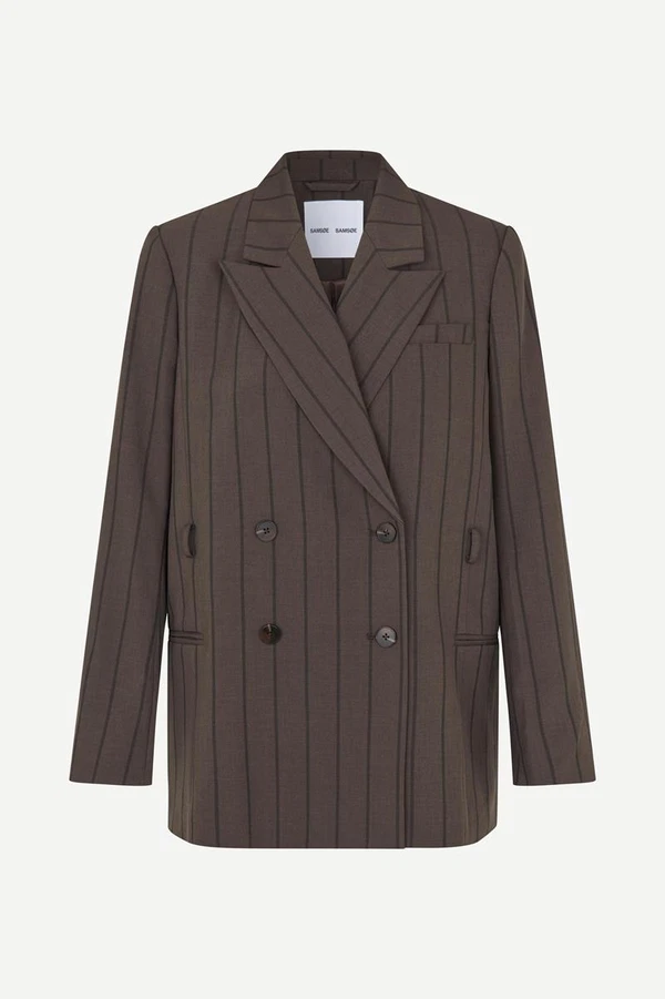 Samsøe Samsøe Blazer Sahelly Bruin 1