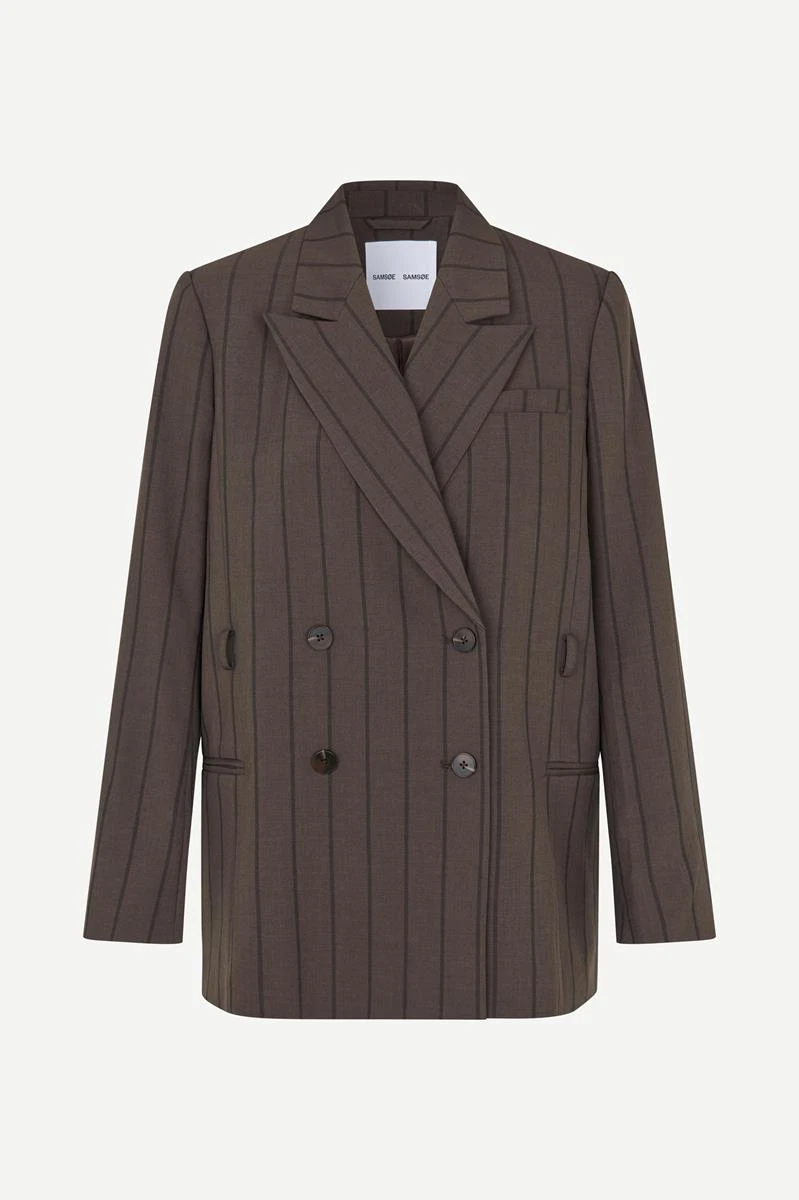 Samsøe Samsøe Blazer Sahelly Bruin 1