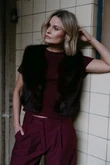 Aimée the Label Gilet Isla Rood 1