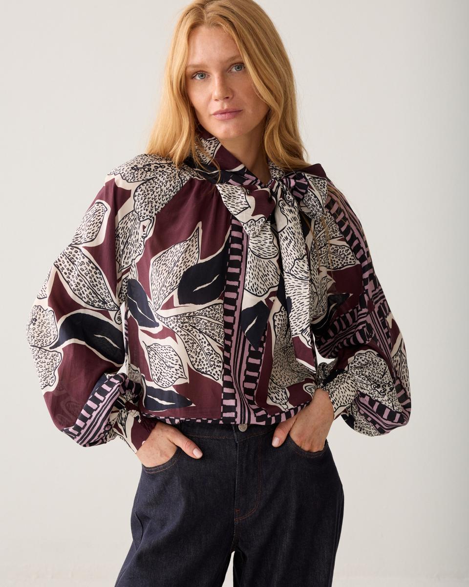 Summum Blouse 2s3553-12487 Paars 1