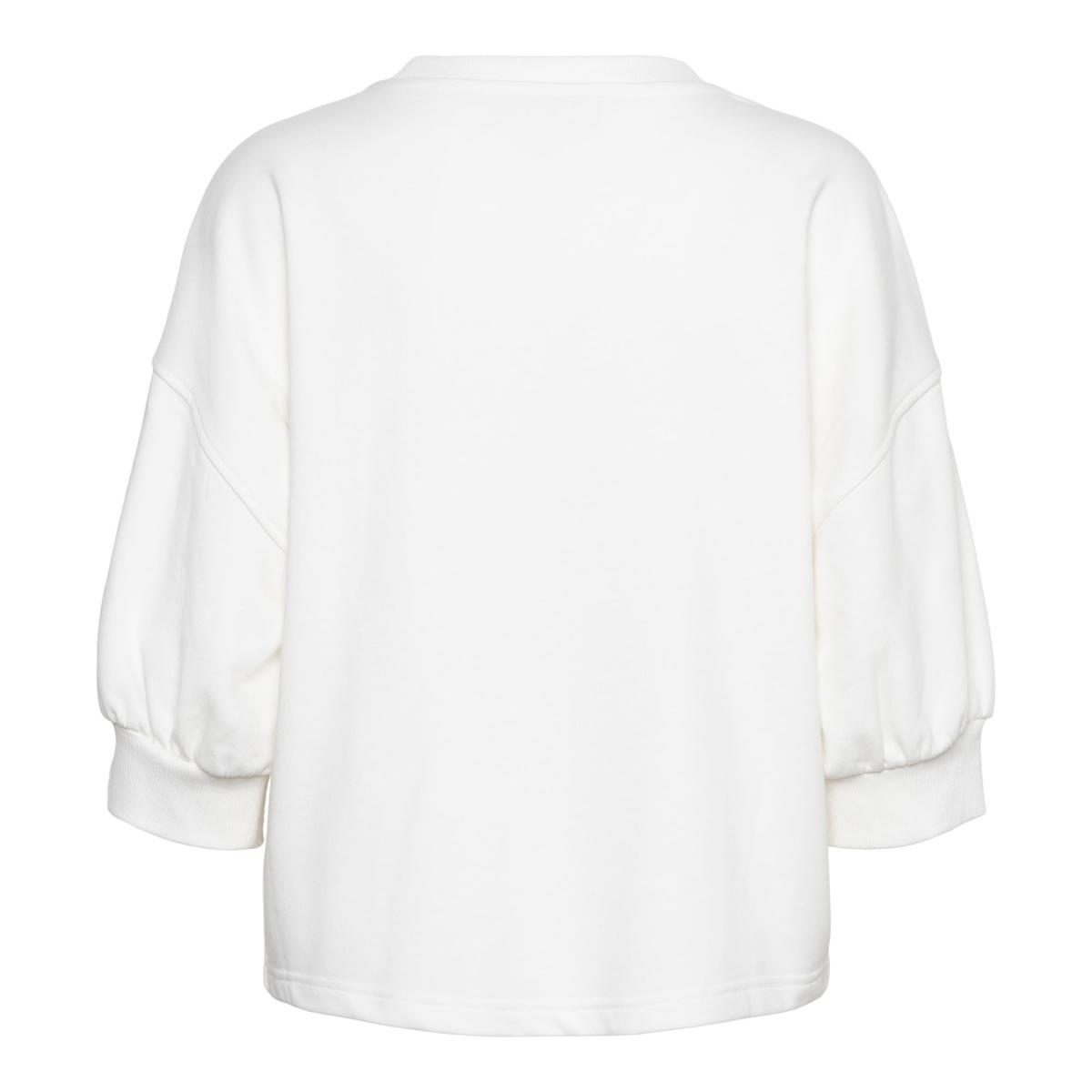 &Co Woman Trui Leaf Off-White 3