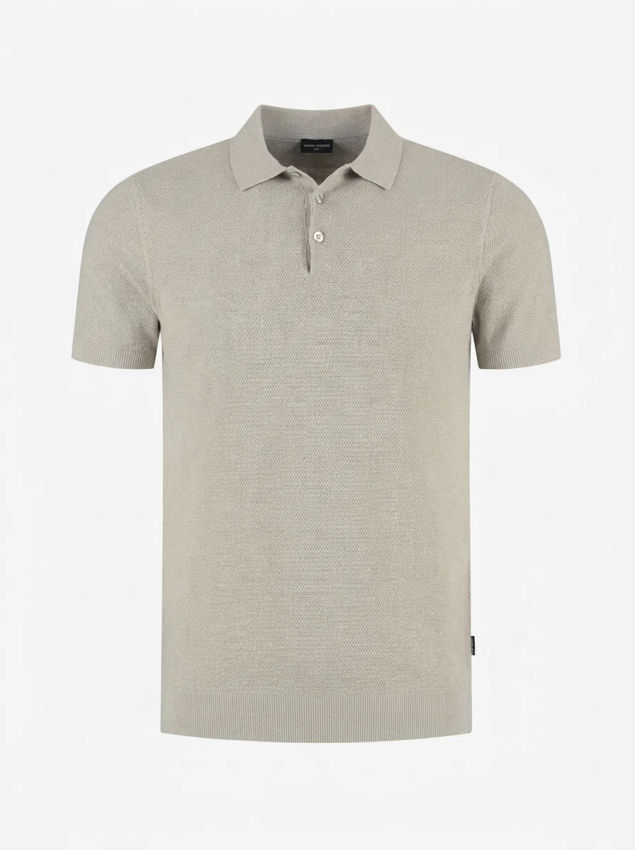 Saint Steve Polo Ezra Beige 1