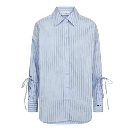 Haute L'Amitié Blouse Alvina Lichtblauw 1