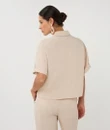 EsQualo Blouse SP26.10039 Beige 3