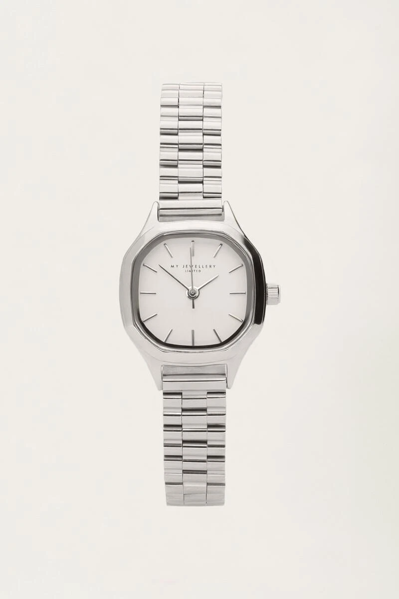 My Jewellery Horloge MJ11012 Zilver 1