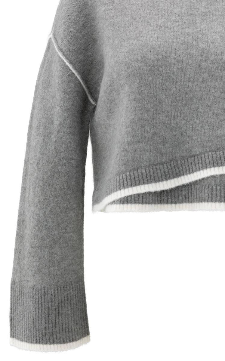 YAYA Trui 01-000519-510 Taupe 3