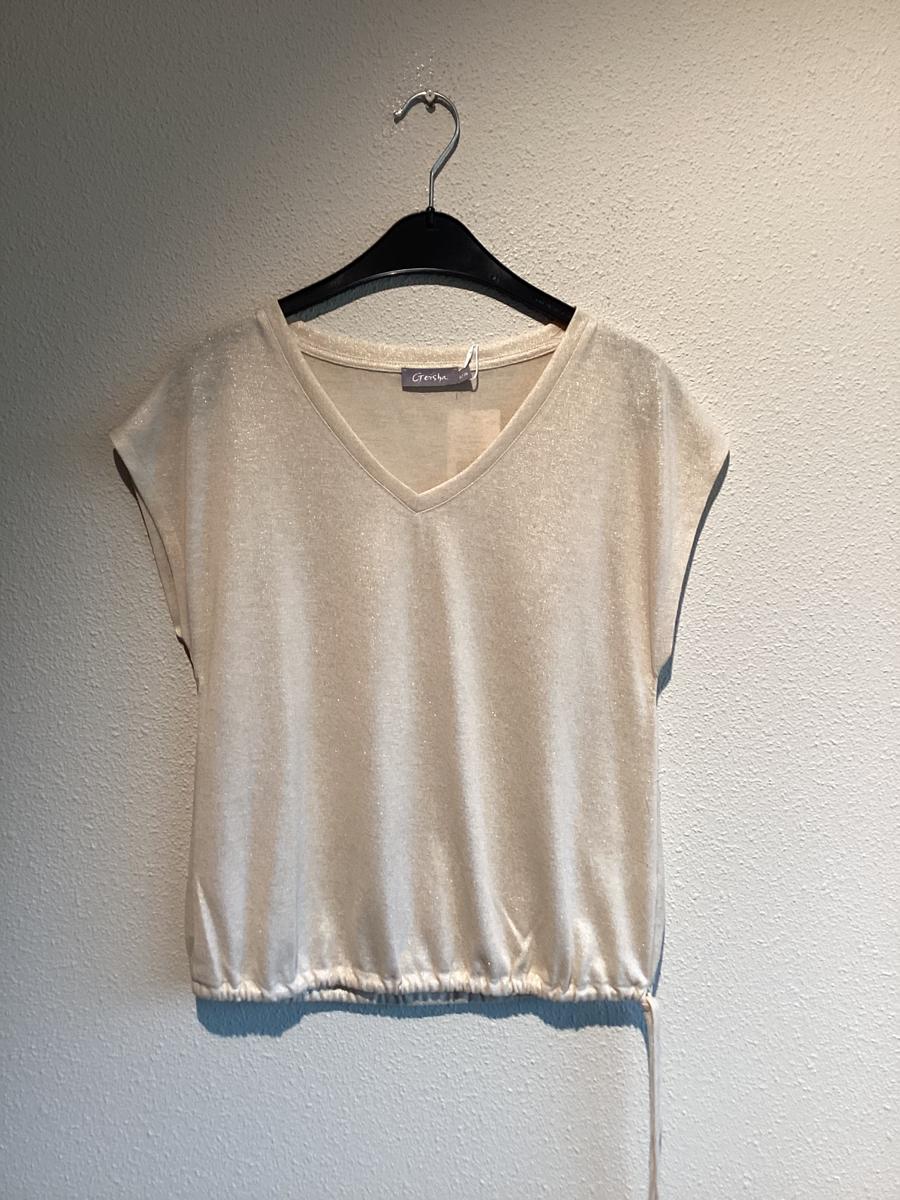 Geisha T-Shirt 62385-41 Off-White 1