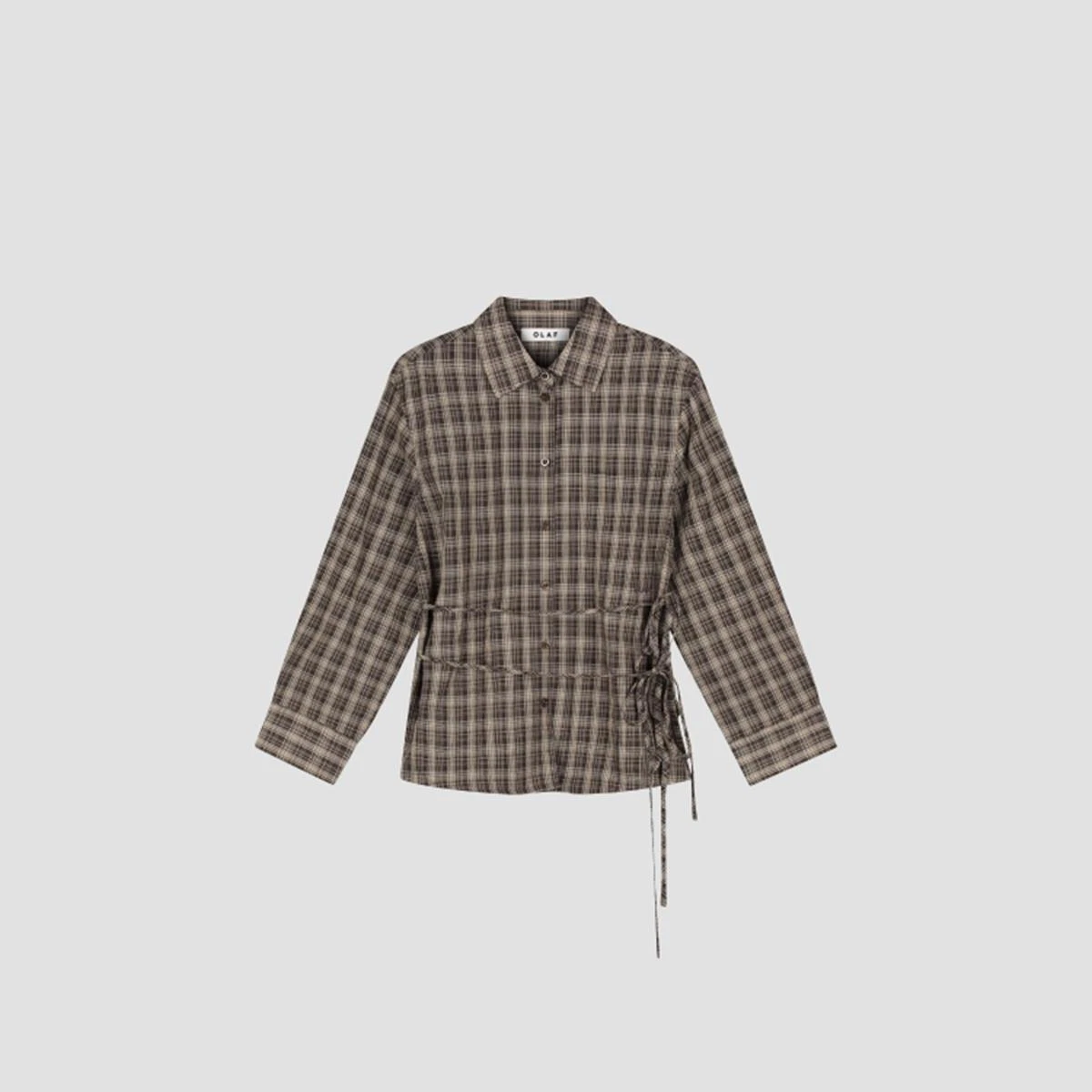 OLAF Blouse W270300 Bruin 2
