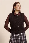Studio Anneloes Gilet Bibi Bruin 1