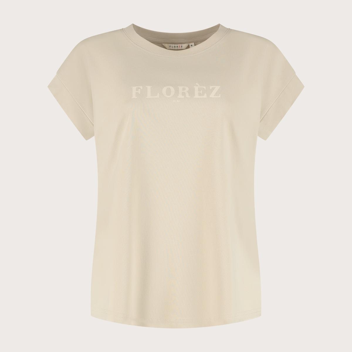 Florèz T-Shirt Fien Beige 1