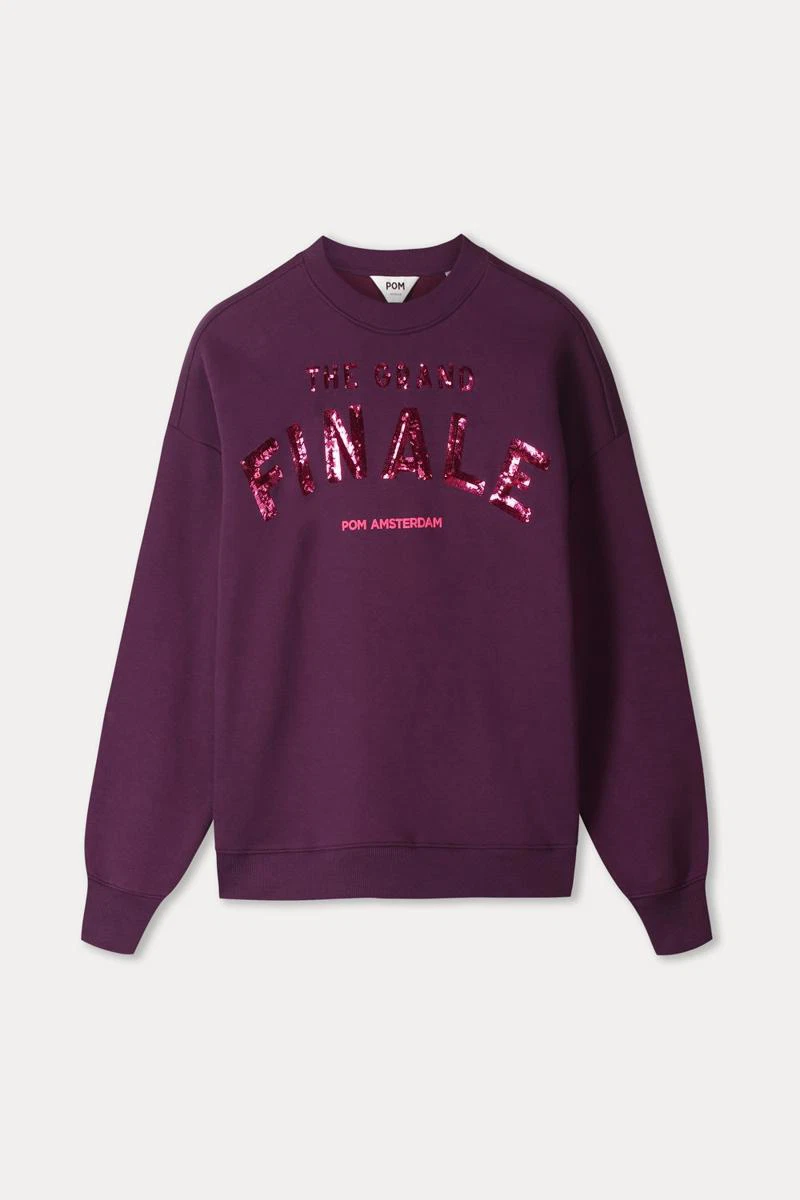 POM Amsterdam Sweater SP9852 Paars 1