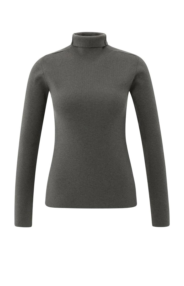 YAYA Trui 01-000517-510 Grijs 2