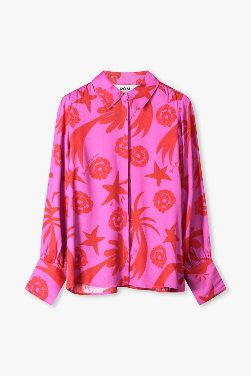 POM Amsterdam Blouse SP9382 Roze 2