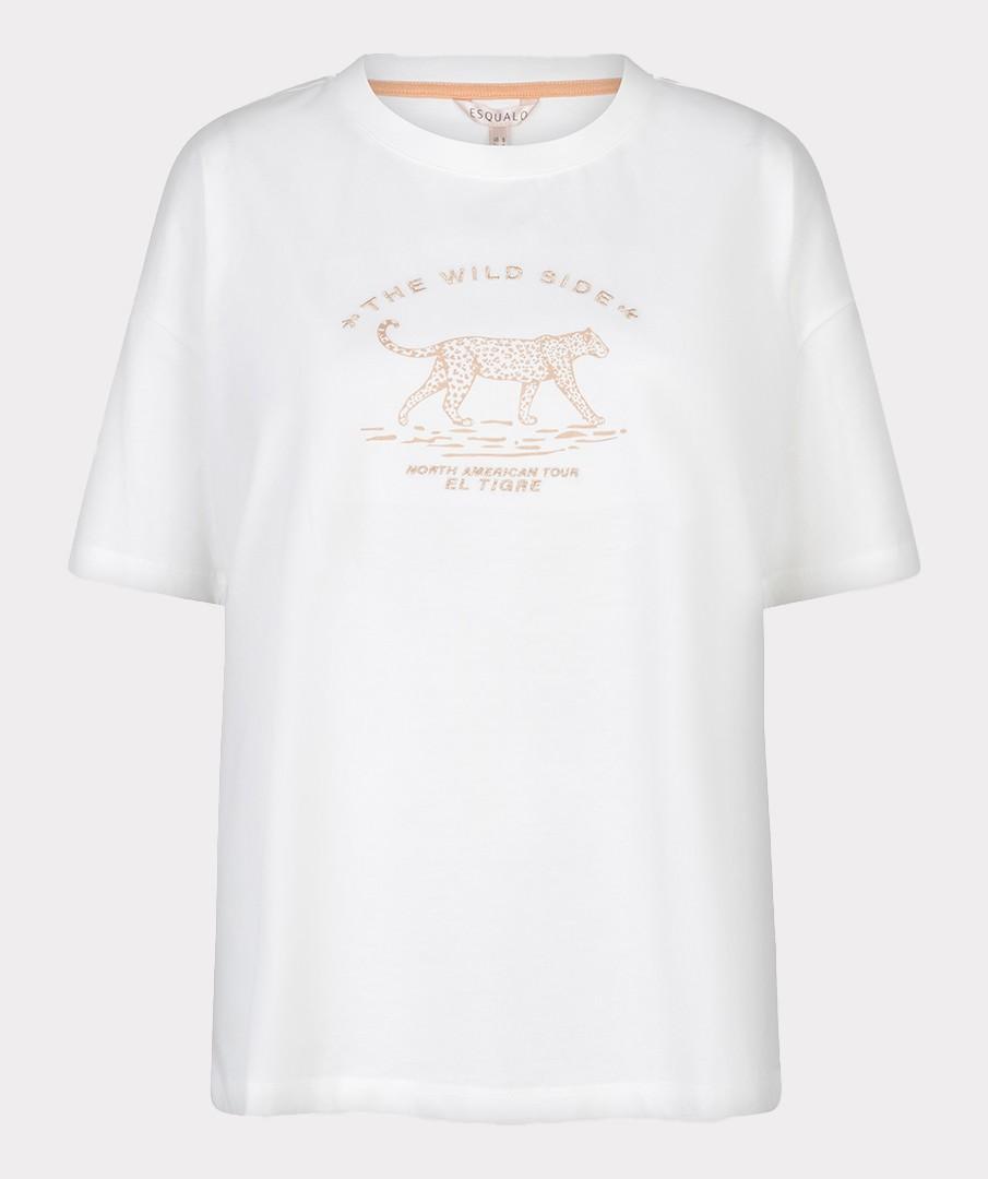 EsQualo T-Shirt SP26.05013 Off-White 2