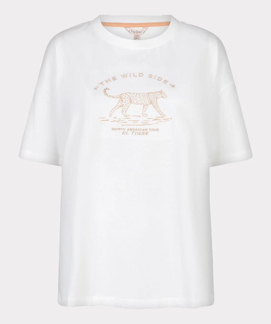 EsQualo T-Shirt SP26.05013 Off-White 2
